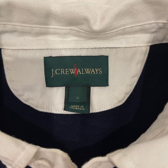 J Crew Always Classic Rugby Shirt - Picture 2 of 3